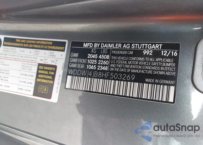 WDDWJ4JB8HF503269: 43378666