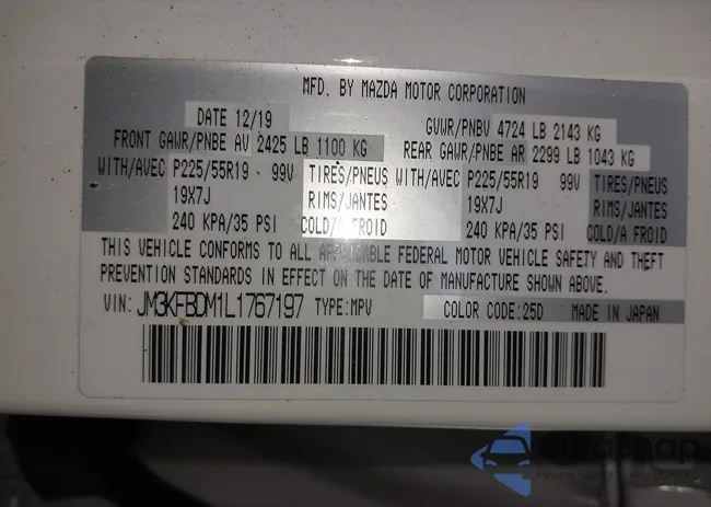 JM3KFBDM1L1767197: 43378286