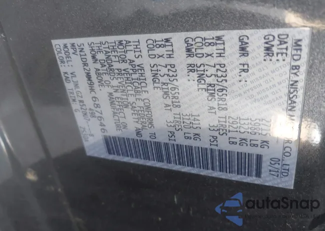 5N1DR2MM9HC687646: 43378394