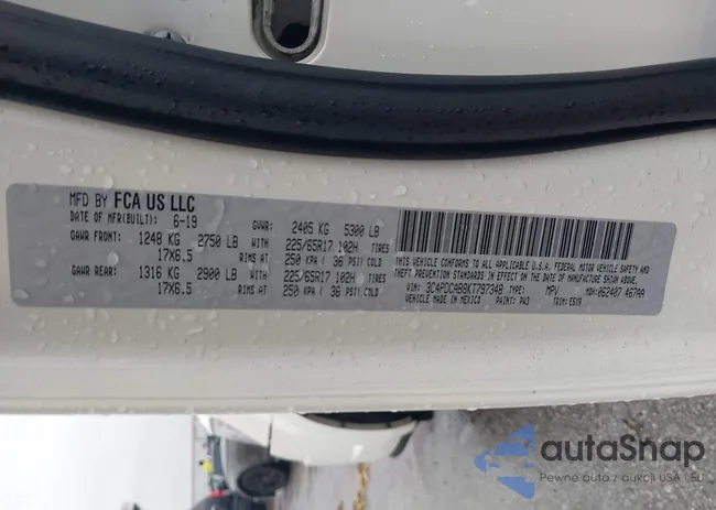 3C4PDCAB8KT797348: 43378501