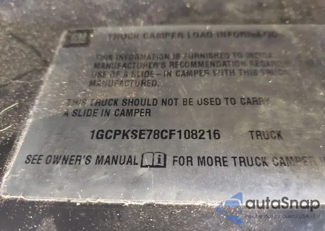 1GCPKSE78CF108216: 43378511