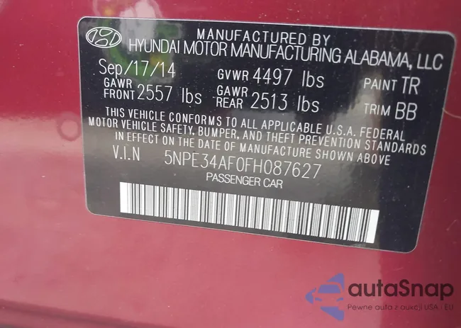 5NPE34AF0FH087627: 43379722