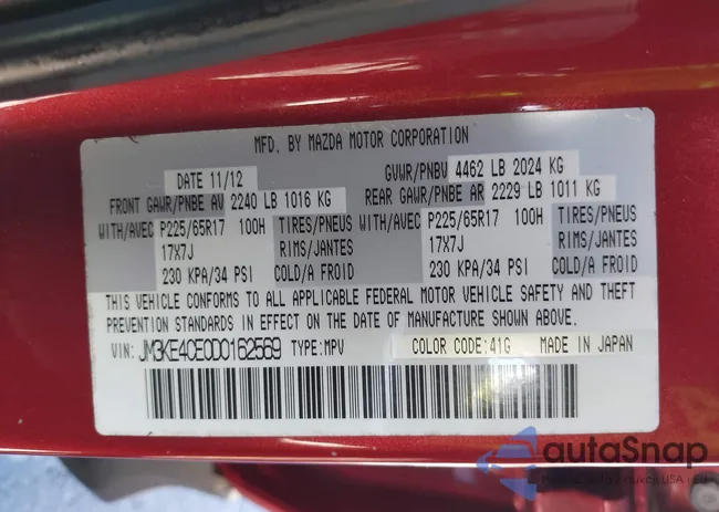 JM3KE4CE0D0162569: 43379937