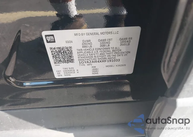 1GYAZAR4XRF191033: 43380045