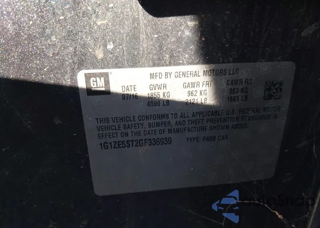 1G1ZE5ST2GF336939: 43380050