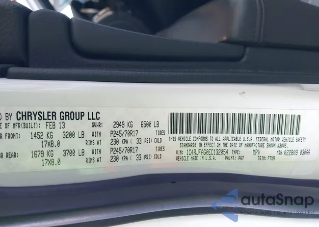 1C4RJFAG0EC132054: 43380238