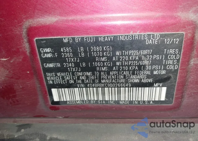 4S4BRBKC9D3266649: 43379298