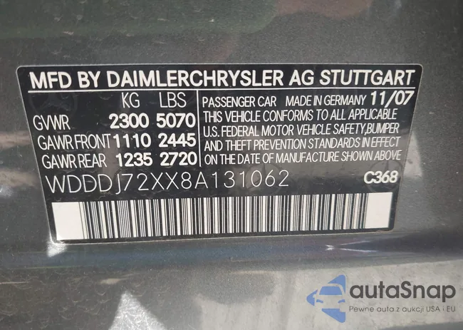 WDDDJ72XX8A131062: 43380877