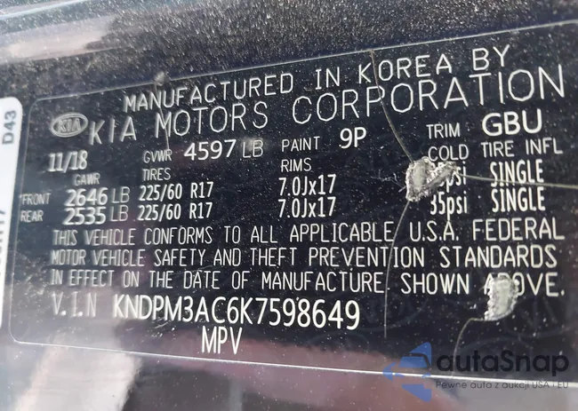 KNDPM3AC6K7598649: 43380959