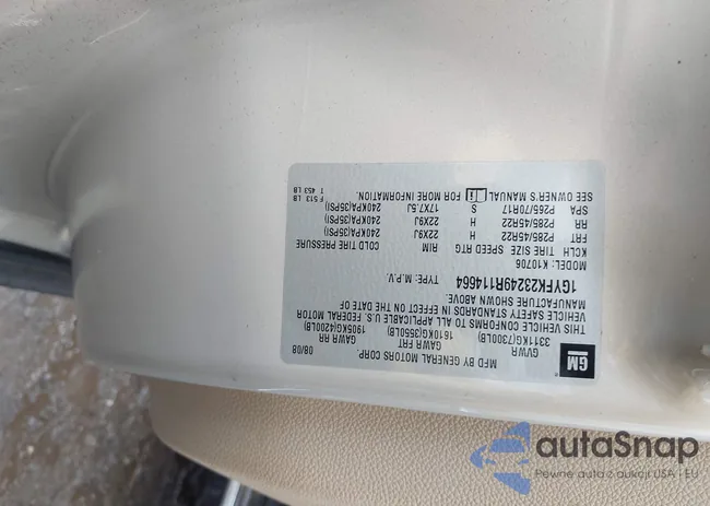 1GYFK23249R114664: 43380961