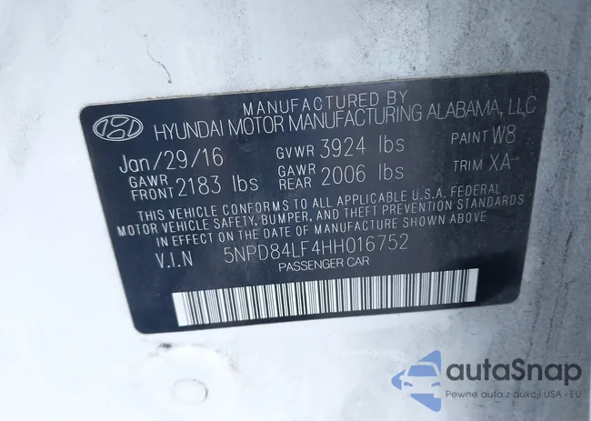 5NPD84LF4HH016752: 43380275