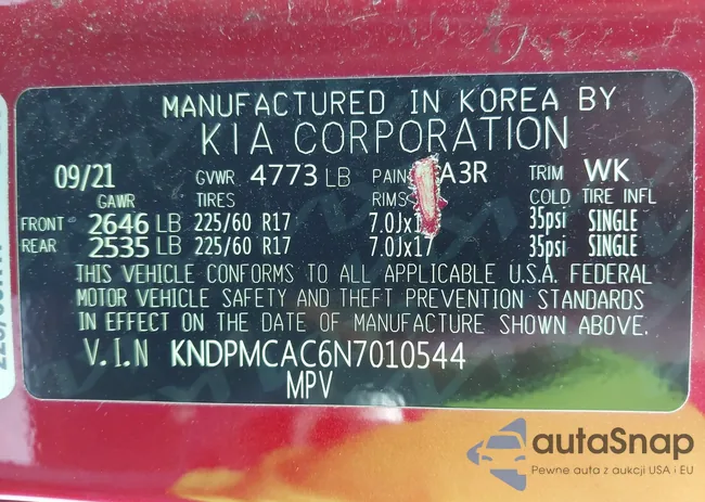 KNDPMCAC6N7010544: 43380432