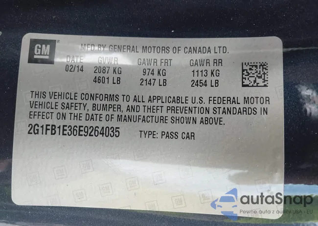 2G1FB1E36E9264035: 43381681