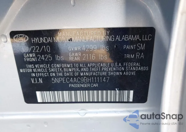 5NPEC4AC9BH111147: 43381734