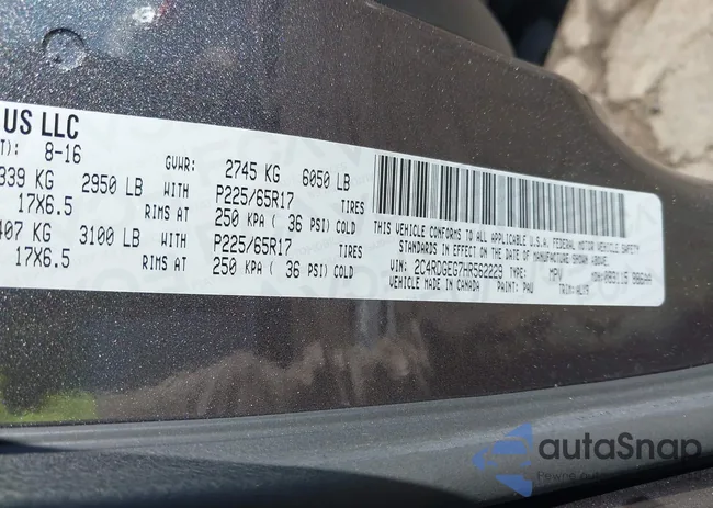 2C4RDGEG7HR562229: 43381755