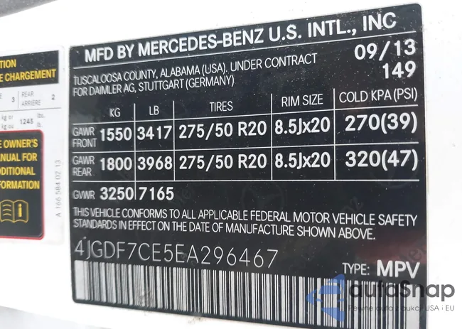 4JGDF7CE5EA296467: 43381955