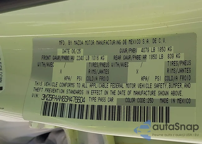 3MZBPAAM8SM476604: 43382784