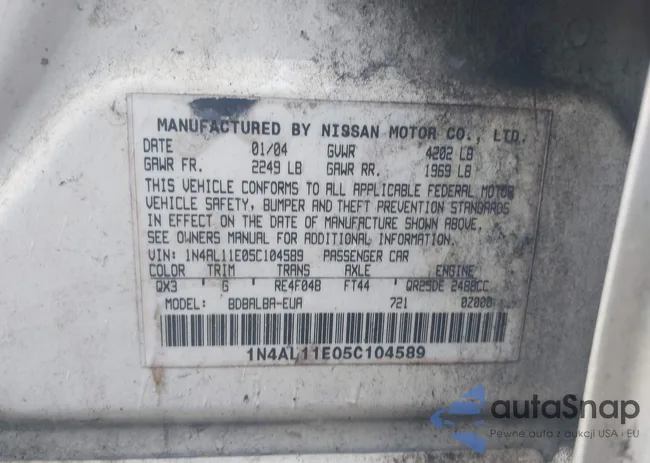 1N4AL11E05C104589: 43382797