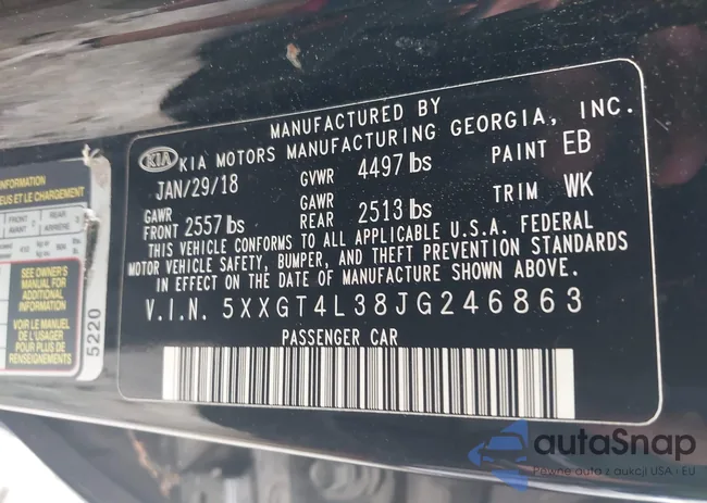 5XXGT4L38JG246863: 43382851