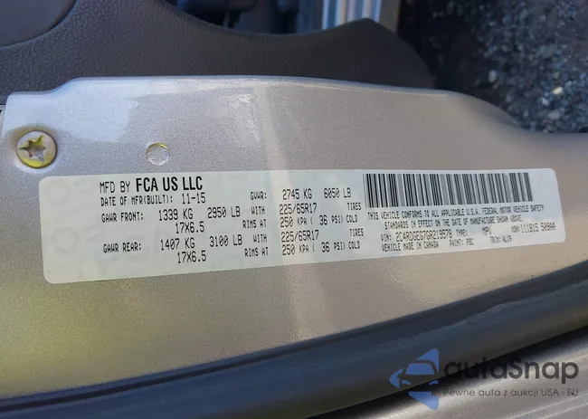 2C4RDGEG7GR219578: 43382989