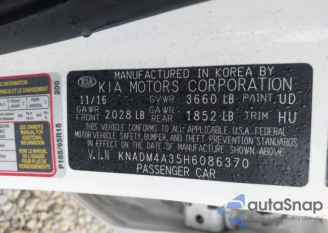 KNADM4A35H6086370: 43383116