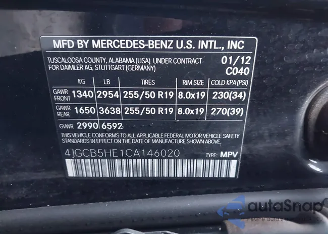 4JGCB5HE1CA146020: 43382257