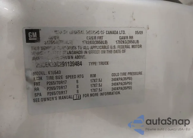 2GCEK23C291139484: 43383953