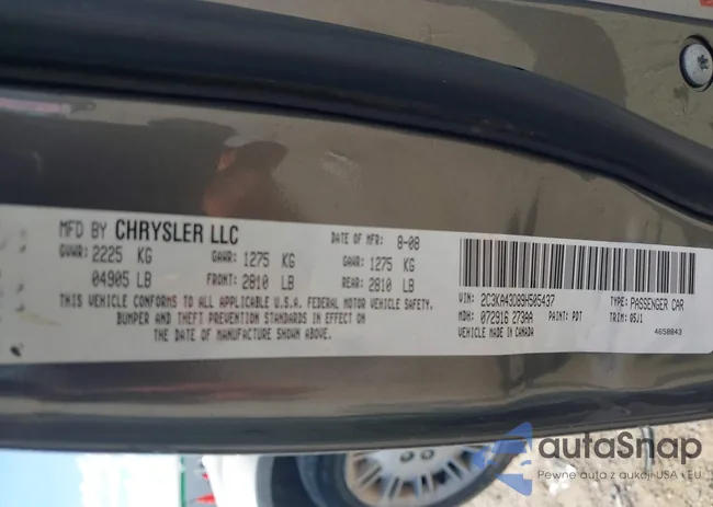 2C3KA43D89H505437: 43384105