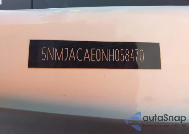 5NMJACAE0NH058470: 43383370