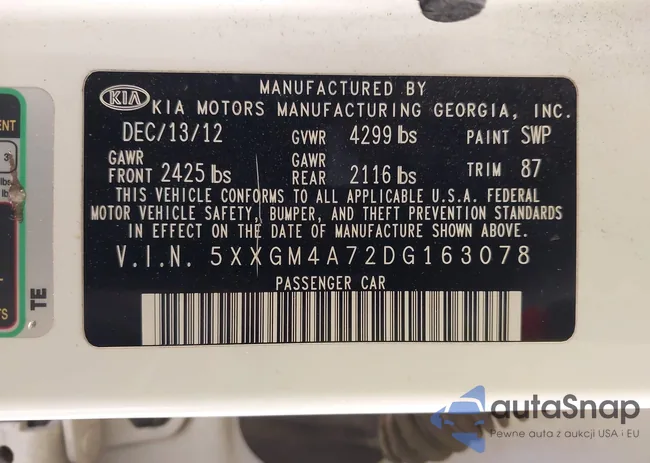 5XXGM4A72DG163078: 43383555