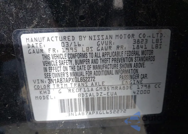 3N1AB7APXGL652272: 43384396