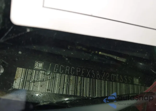 1GCRCPEX3BZ204335: 43384574