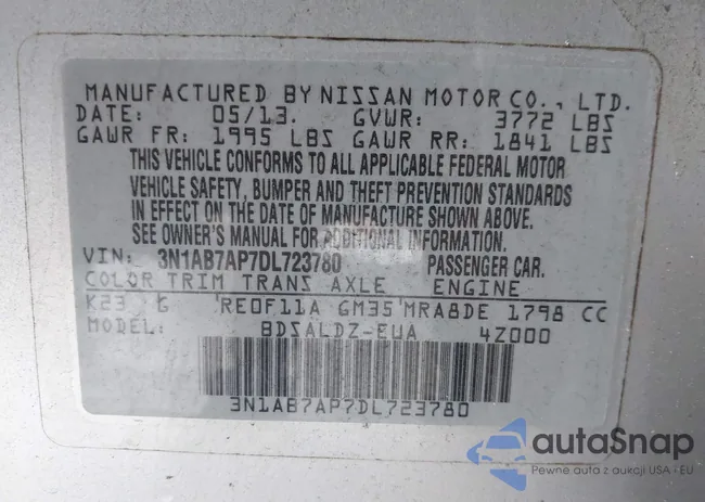 3N1AB7AP7DL723780: 43385954