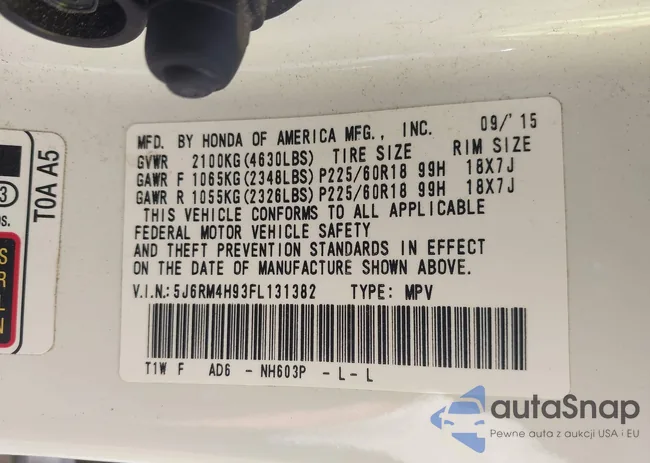 5J6RM4H93FL131382: 43385967