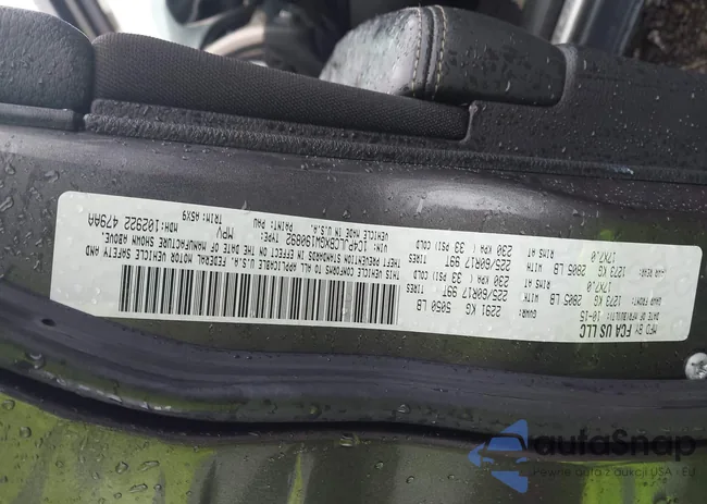 1C4PJLCBXGW190892: 43386100