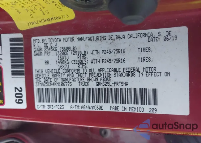 3TMAZ5CN4KM106773: 43386216