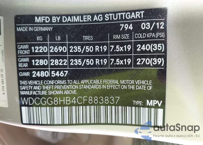 WDCGG8HB4CF883837: 43385285