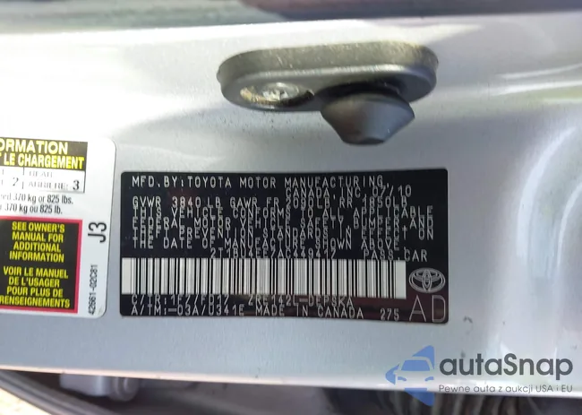 2T1BU4EE7AC449417: 43385383