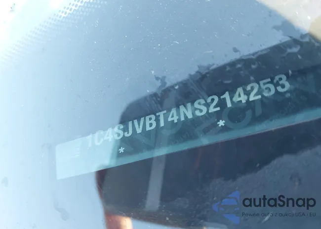 1C4SJVBT4NS214253: 43385634