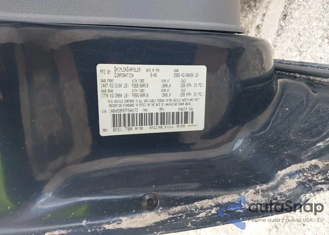 1A8HX58P07F504173: 43385638