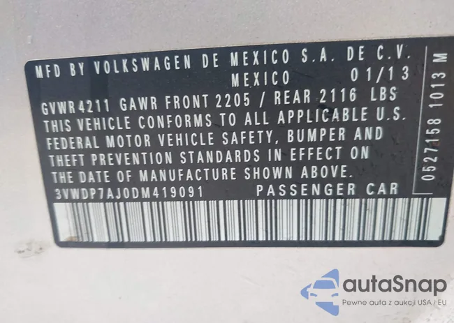 3VWDP7AJ0DM419091: 43386833