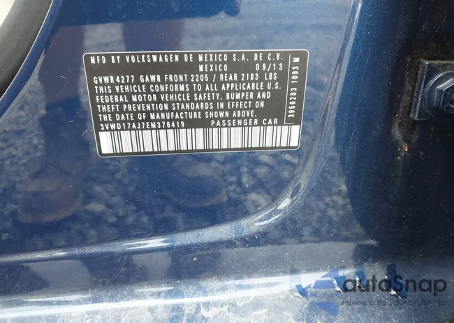 3VWD17AJ7EM376419: 43386857