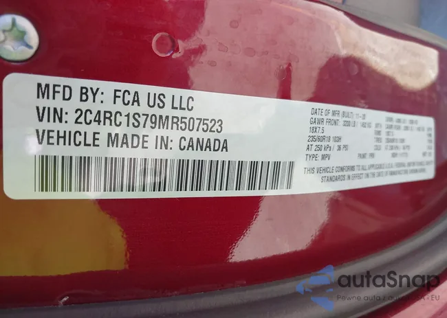 2C4RC1S79MR507523: 43386950