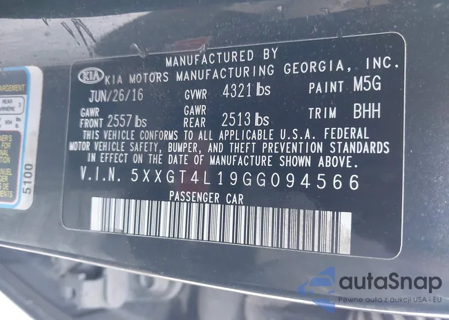 5XXGT4L19GG094566: 43387019