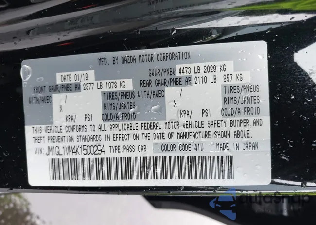 JM1GL1VM4K1500294: 43387128