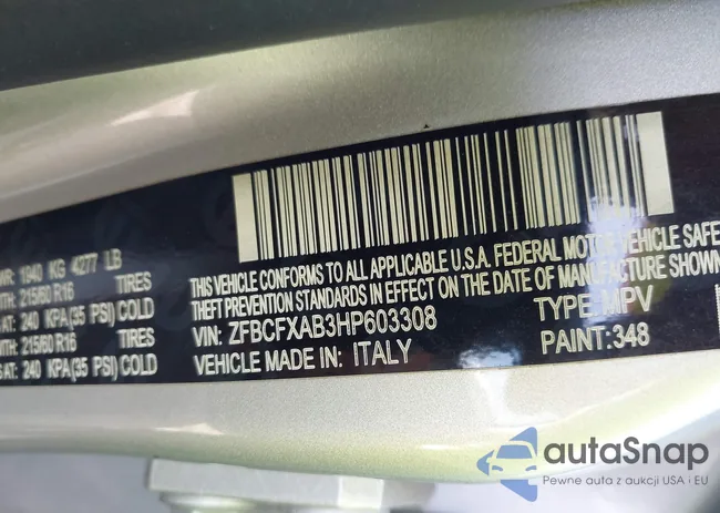 ZFBCFXAB3HP603308: 43387183