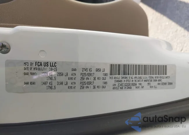 2C4RC1GG2GR199284: 43387236