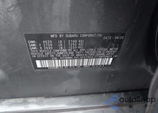 4S3BWAL6XL3027609: 43386253