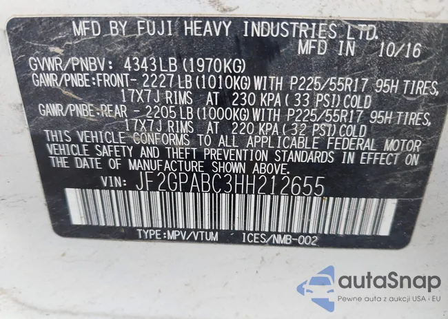 JF2GPABC3HH212655: 43386401