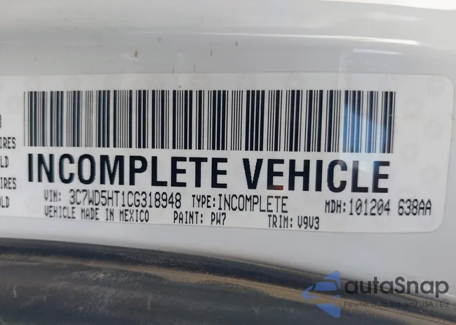 3C7WD5HT1CG318948: 43386406